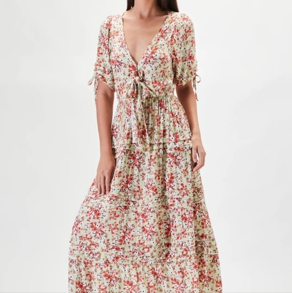 Rue Stiic Anthropologie Floral Maxi Dress - Picture 2 of 12